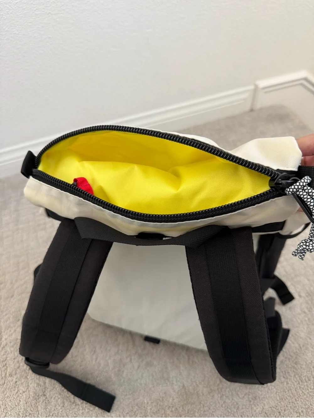 Topo Designs ROVER PACK CLASSIC BONE WHITE/BLACK